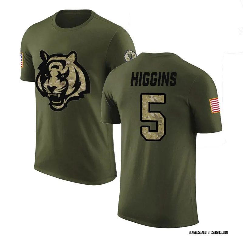 Women's Tee Higgins 2020 Salute To Service Performance T-Shirt - Black -  Tshirtsedge